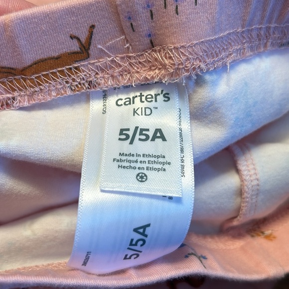 Girls matching set, top is a 6 and bottoms are a 5 - Picture 6 of 6